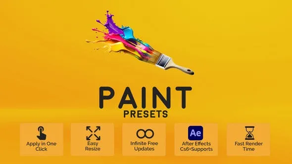 Videohive Paint Presets for After Effects 52993007 1 Videohive Paint Presets for After Effects 52993007