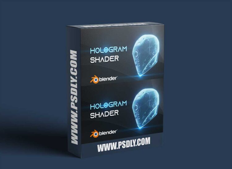 Hologram Effect Shader for Blender 1 Hologram Effect Shader for Blender