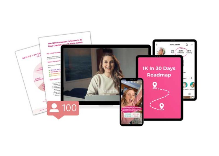 Maria Wendt – The 1K Instagram Followers In 30 Days Challenge 1 Maria Wendt – The 1K Instagram Followers In 30 Days Challenge