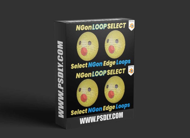 NGon Loop Select v3.1.0 for Blender 1 NGon Loop Select v3.0.0 for Blender