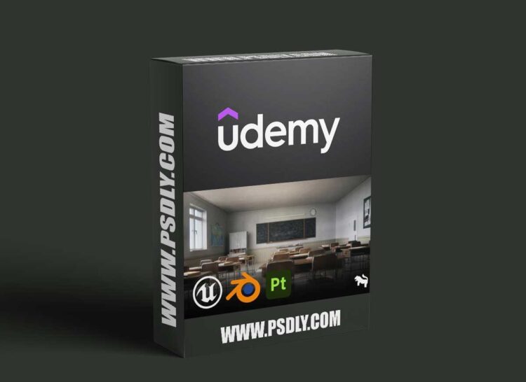 Udemy - Unreal Engine 5, Blender - Creating a Classroom Environment 1 Udemy - Unreal Engine 5, Blender - Creating a Classroom Environment