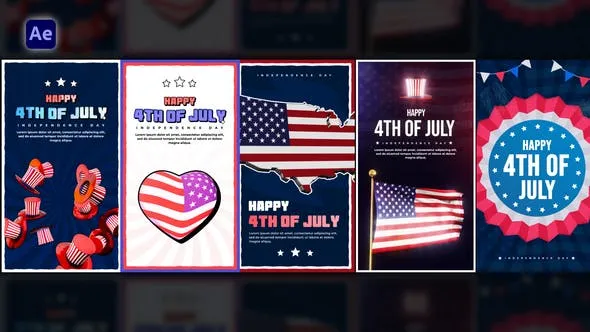 Videohive 4th Of July Stories Pack 53029873 1 Videohive 4th Of July Stories Pack 53029873