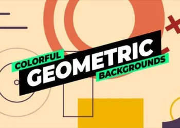 Videohive Colorful Geometric Backgrounds 53275945
