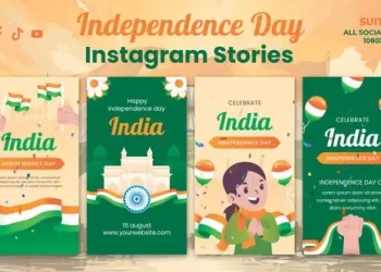 Videohive Happy Independence Day Instagram Story 53460597