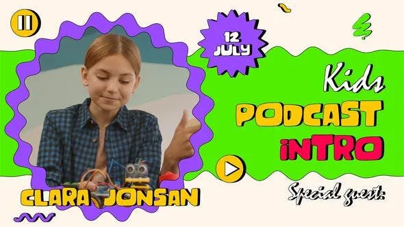 Videohive Kids Podcast Youtube Vlog Intro 53369397 1 Videohive Kids Podcast Youtube Vlog Intro 53369397