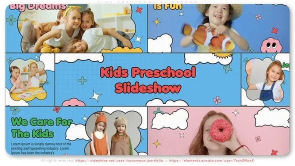 Videohive Kids Preschool Slideshow 53256640 1 Videohive Kids Preschool Slideshow 53256640