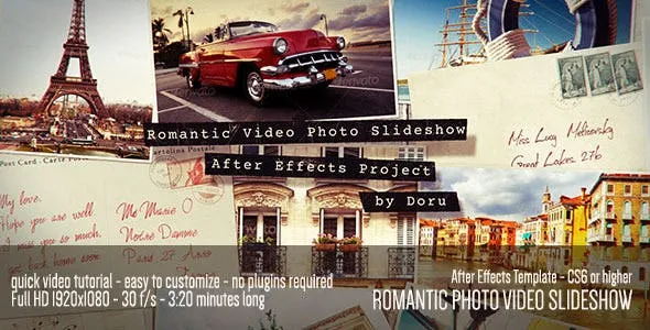 Videohive Romantic Photo Video Slideshow 11876116 1 Videohive Romantic Photo Video Slideshow 11876116