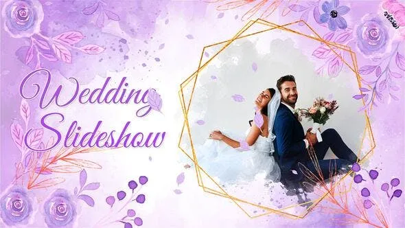 Videohive Wedding Watercolor Purple 53299666 1 Videohive Wedding Watercolor Purple 53299666