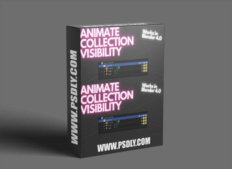 Animate Collection Visibility v1.1 for Blender 1 Animate Collection Visibility v1.1 for Blender