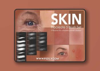 Skin Painting Procreate Brushes