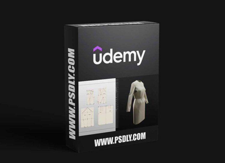 Udemy - Pattern making for fashion design in Clo3d Part -I 1 Udemy - Pattern making for fashion design in Clo3d Part -I