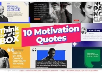 Videohive 10 Motivation Quotes 54040535