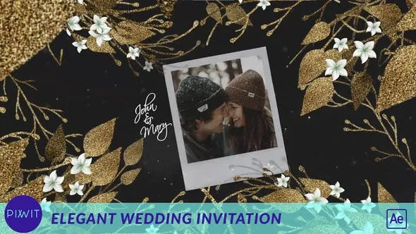 Videohive Elegant Floral Wedding Invitation 54031507 1 Videohive Elegant Floral Wedding Invitation 54031507