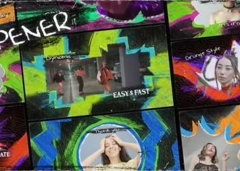 Videohive Grunge Brush Opener 53953285
