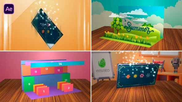 Videohive Magic Pop Up Book 53960014 1 Videohive Magic Pop Up Book 53960014