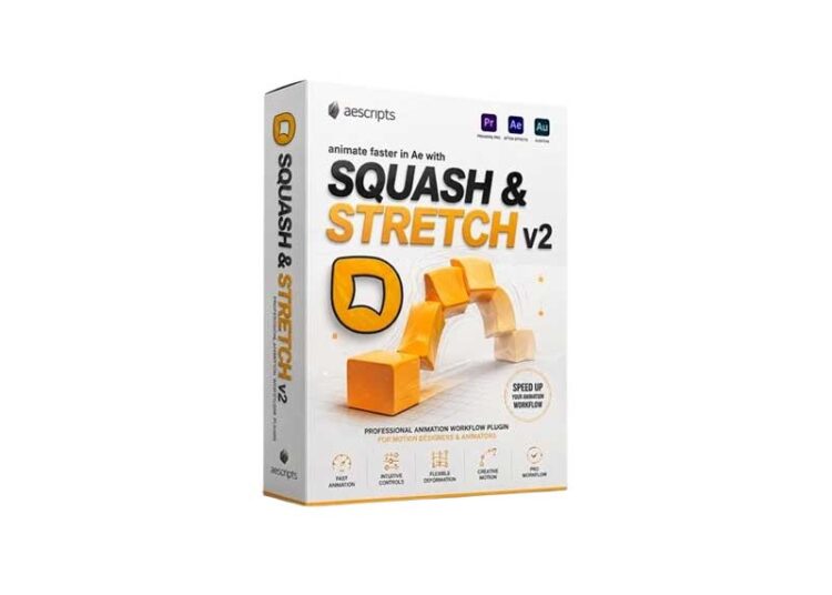 Aescripts Squash & Stretch Pro v2.0.005 1 Aescripts Squash Stretch Pro v2.0.005