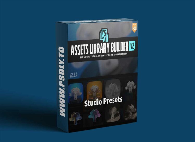 Assets Library Builder v2.1 for Blender 1 Assets Library Builder V2.0.3 for Blender