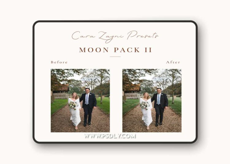 Cara Zagni: Moon Pack II Presets 1 Cara Zagni: Moon Pack II Presets