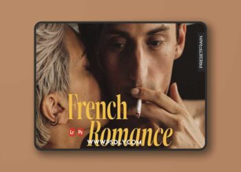 French Romance Lightroom Presets and LUT QS3FCTE