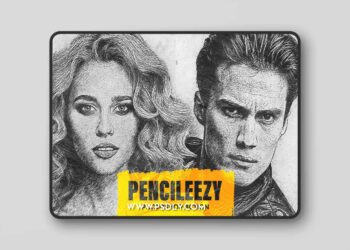 Pencileezy Photoshop Action FW74P4A
