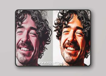 Portrait Painting Photoshop Action