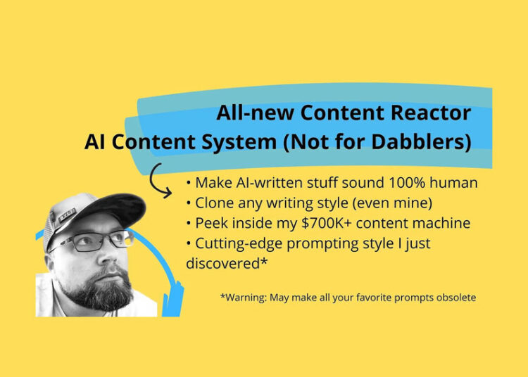 Rob Lennon – AI Content Reactor 3.0 1 Rob Lennon – AI Content Reactor 3.0