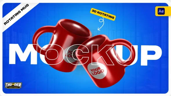 Videohive 3D Rotating Mug Video Mockup 54359867 1 Videohive 3D Rotating Mug Video Mockup 54359867