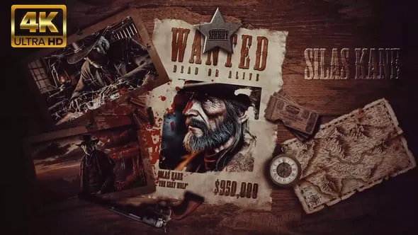 Videohive Cowboy Trailer 54345193 1 Videohive Cowboy Trailer 54345193