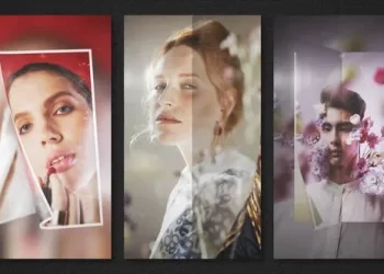 Videohive Flip Pages Slideshow Reel Transitions 54224884