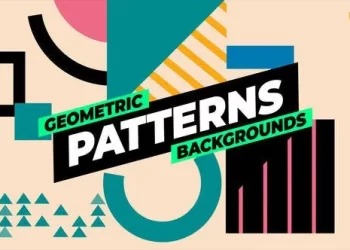 Videohive Geometric Backgrounds 54192144
