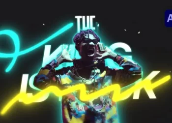 Videohive Grunge Neon Personal Promo 54421860
