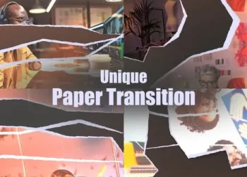 Videohive Paper Transitions 54171837