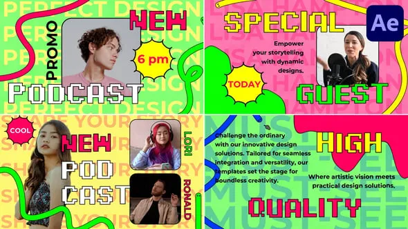 Videohive Podcast Promo Slides for After Effects 54446633 1 Videohive Podcast Promo Slides for After Effects 54446633
