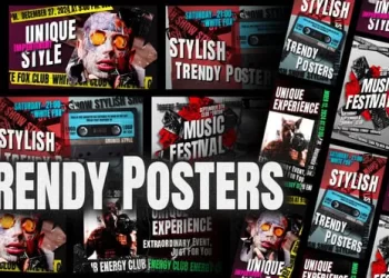 Videohive Trendy Posters 54525874