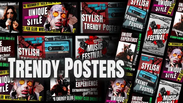 Videohive Trendy Posters 54525874 1 Videohive Trendy Posters 54525874
