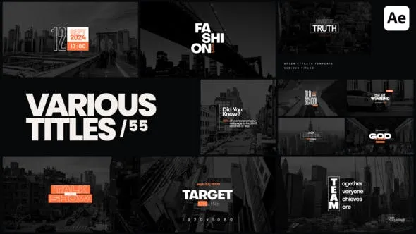 Videohive Various Titles 55 54184887 1 Videohive Various Titles 55 54184887
