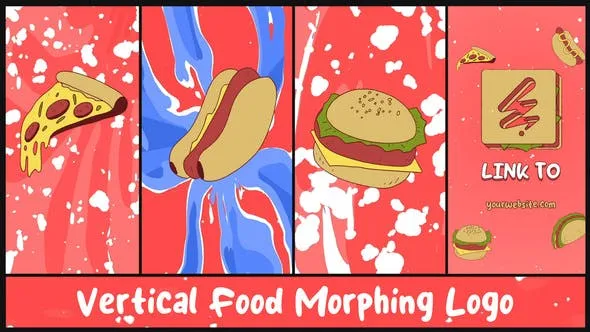 Videohive Vertical Food Morphing Logo for After Effects 54028274 1 Videohive Vertical Food Morphing Logo for After Effects 54028274