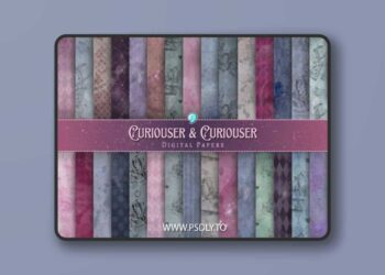 Curiouser & Curiouser – 30 Textures Pack