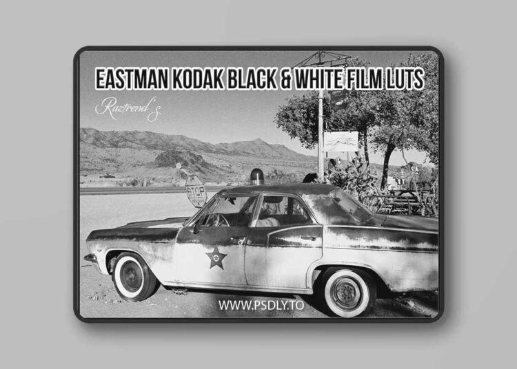 Eastman Kodak Black and White Films LUTs 1 Eastman Kodak Black and White Films LUTs