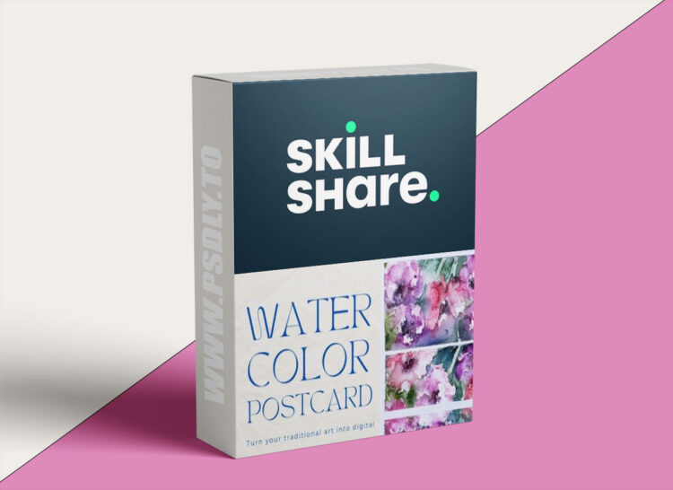 Floral Postcard in Loose Watercolour Style: Digitize Your Art in Affinity Photo and Procreate 1 Floral Postcard in Loose Watercolour Style: Digitize Your Art in Affinity Photo and Procreate