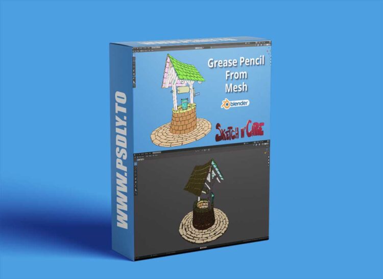 Grease Pencil From Mesh v2.60 Pro for Blender 1 Grease Pencil From Mesh v2.60 Pro for Blender