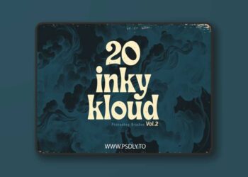 Inky Kloud Brushes for Photoshop Vol.2