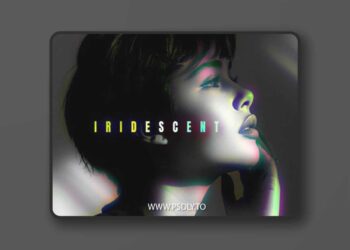Iridescent Aura Effects for Photoshop
