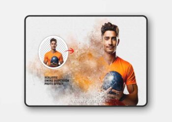 Realistic Smoke Dispersion Photo Effect for Photoshop