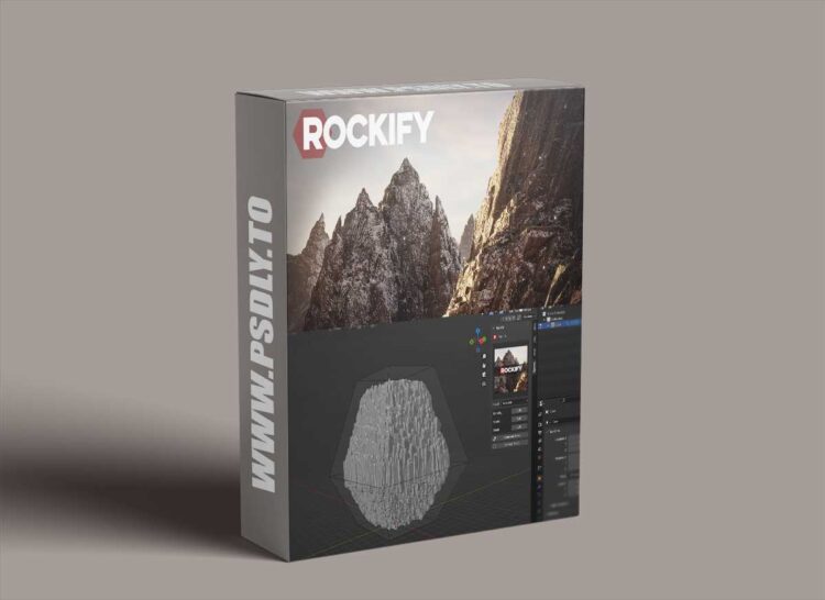 Rockify v1.3 for Blender 4 1 Rockify v1.3 for Blender 4
