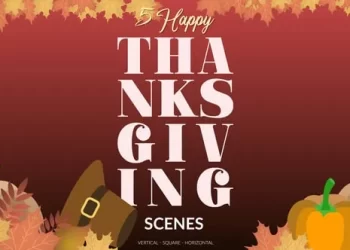 Videohive 5 Thanksgiving Posts and Stories 54591705