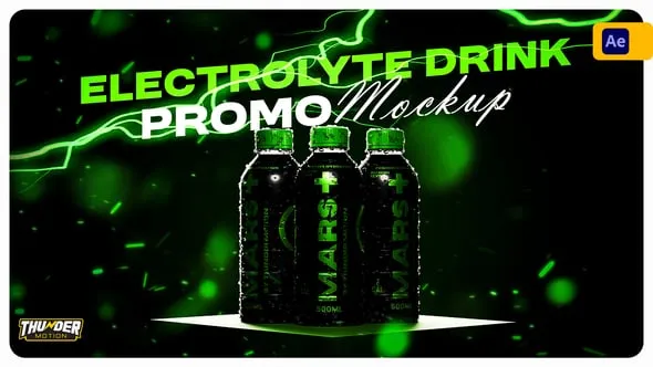 Videohive Electrolyte Drink Bottle Promo Mockup 54873981 1 Videohive Electrolyte Drink Bottle Promo Mockup 54873981