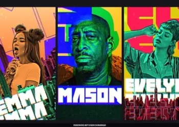 Videohive Glitch Poster Stories 54856788