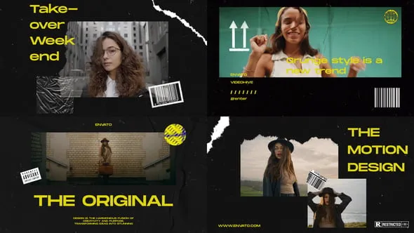 Videohive Grunge Slides 54875166 1 Videohive Grunge Slides 54875166