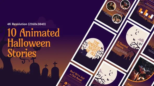 Videohive Halloween Stories 55005398 1 Videohive Halloween Stories 55005398